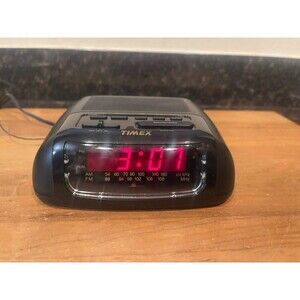 Vintage timex Alarm Clock with am/fm
